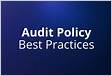 Audit Policy Recommendations Microsoft Lear